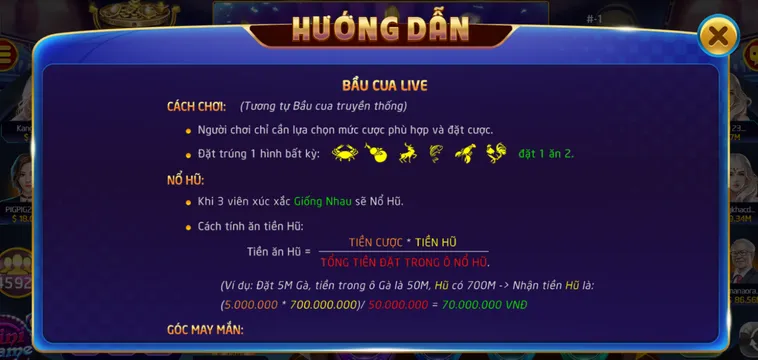 Bầu Cua Livestream Tại RikVip Đỉnh Cao Giải Trí Với Không Gian Cược Đầy Màu Sắc