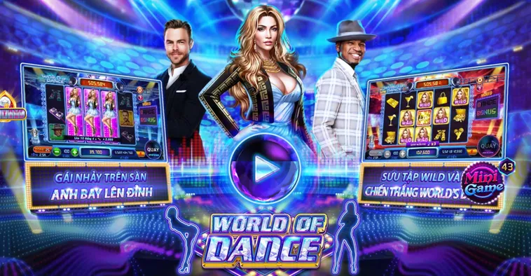 Đắm Chìm Trong Thế Giới Âm Nhạc Nổ Hũ World Of Dance Tại RikVip Cực Sôi Động