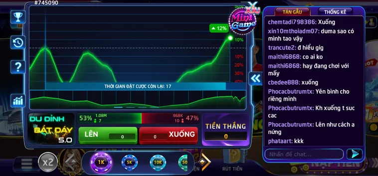 Minigame Đu Đỉnh Bắt Đáy Tại RikVip Sân Chơi Thử Thách Bản Lĩnh Cao Thủ