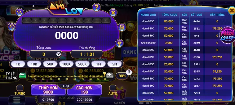 Thử Thách Trí Tuệ Cùng Minigame Hilo Tại RikVip Với Cơ Hội Chiến Thắng Tiền Khủng