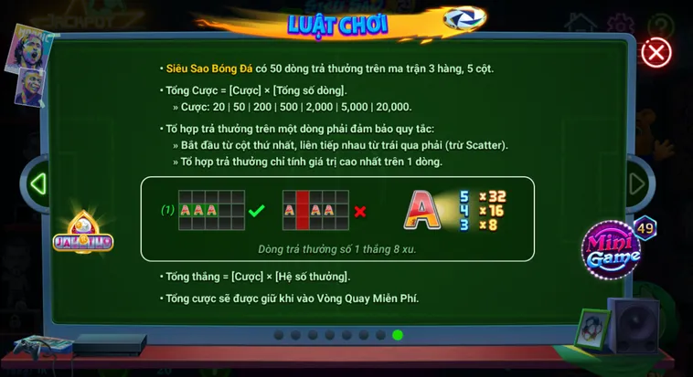 Nổ Hũ Bóng Đá Siêu Sao Tại RikVip Sân Chơi Thể Thao Kết Hợp Đổi Thưởng Đỉnh Cao